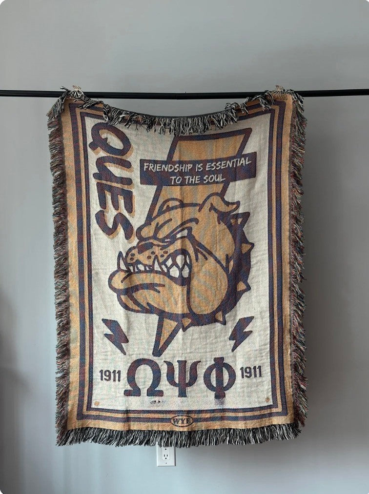 Divine 9 Fraternity Blankets