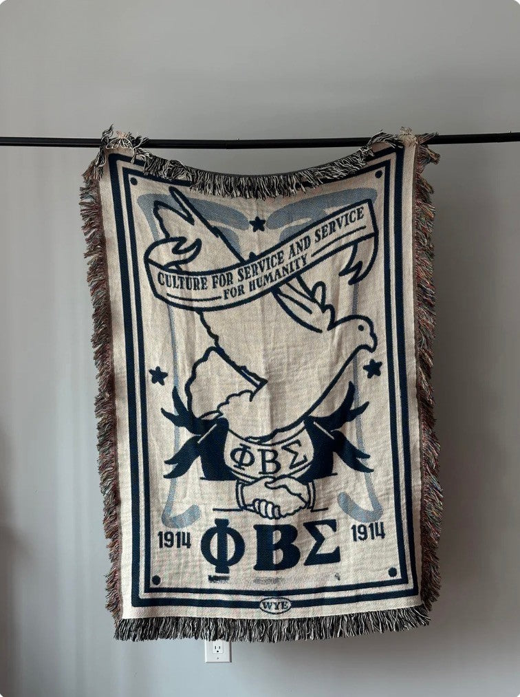 Divine 9 Fraternity Blankets